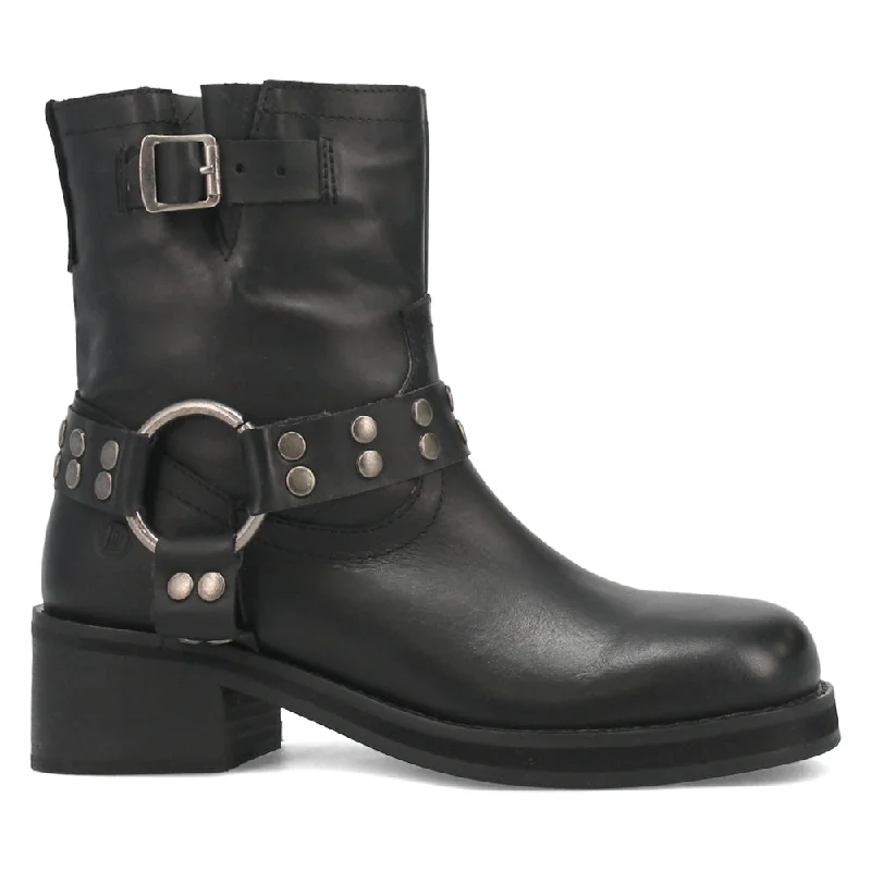 Sophisticated Style Offers Anarchy Round Toe Motorcycle Boots