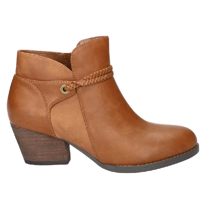 Modern Urban Slip-Ons Audrina Round Toe Zippered Booties