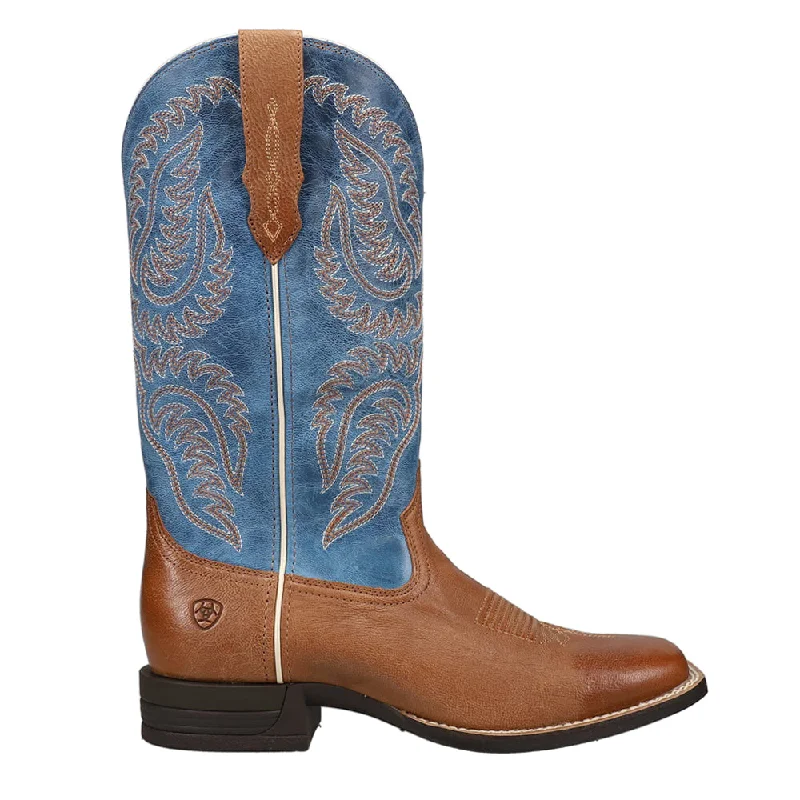 Exclusive Designer Style Deals Cattle Caite Stretchfit Embroidery Square Toe Cowboy Boots