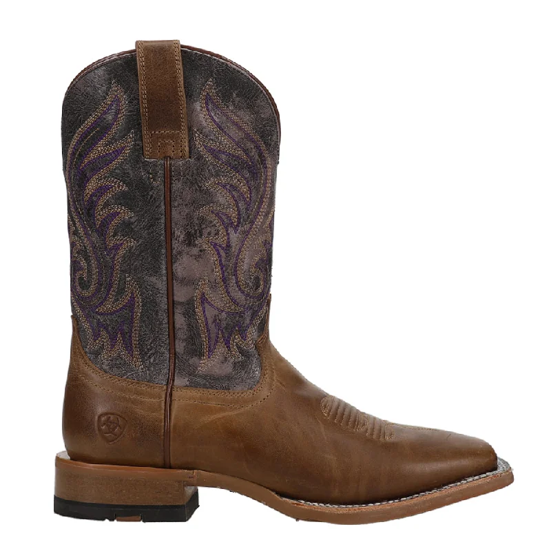 Classic Modern Offers Cattle Call Embroidered Square Toe Cowboy Boots