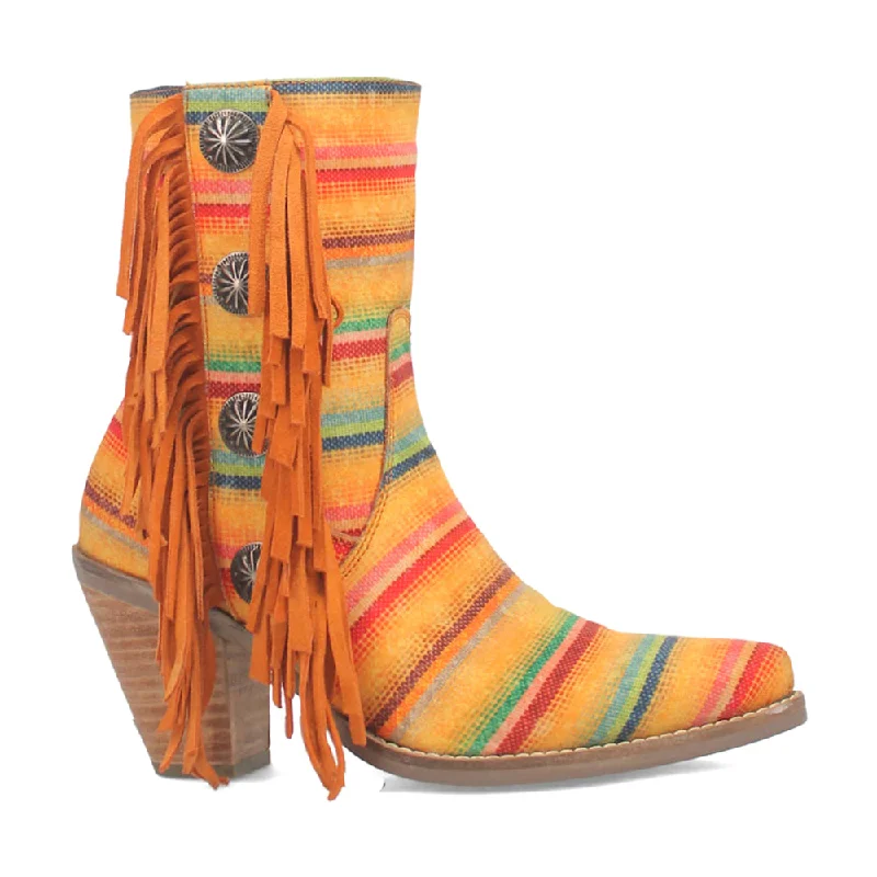 Vintage Boots Deals Chili Pepper Serape Southwest Cowboy Booties