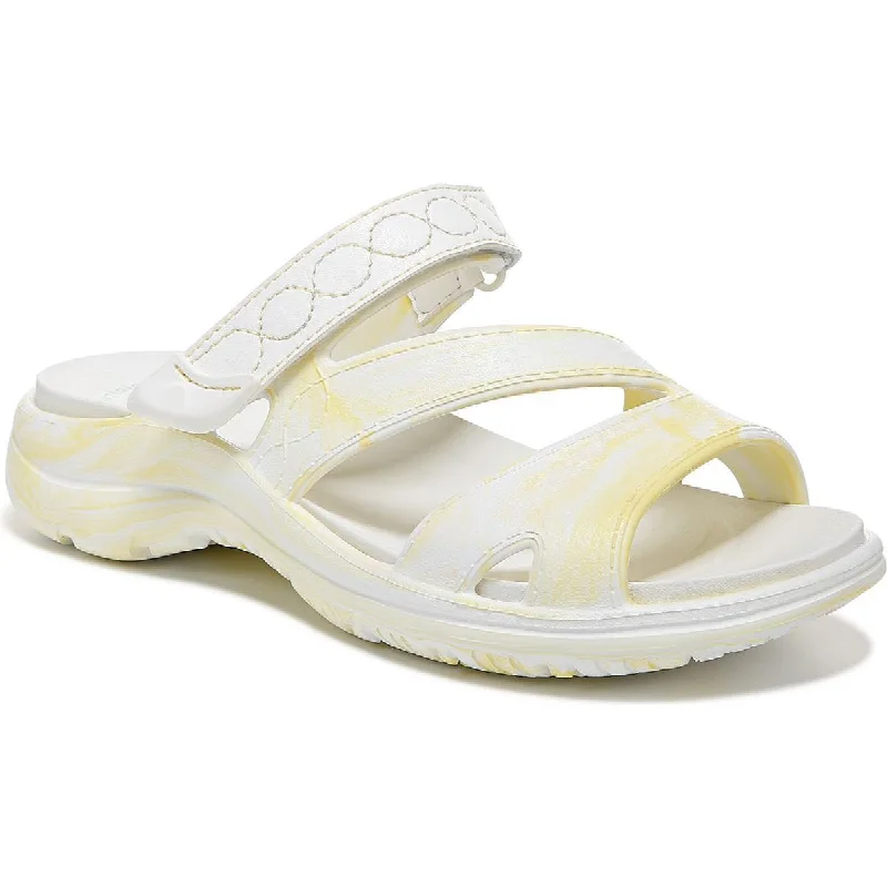 Dr. Scholl's Shoes Womens Adelle-Lite Tie-Dye Slip On Slide Sandals