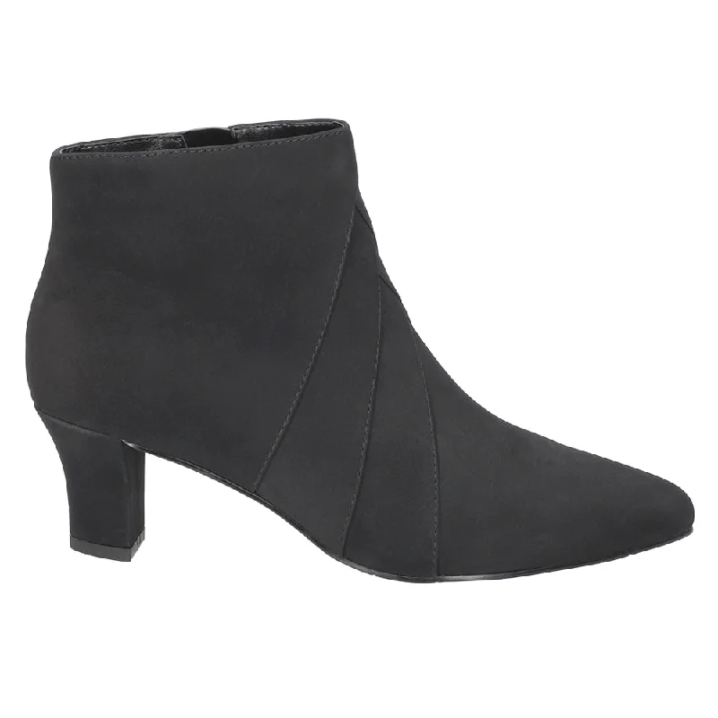 Quick Grab Deals Falcon Zippered Pointed Toe Booties