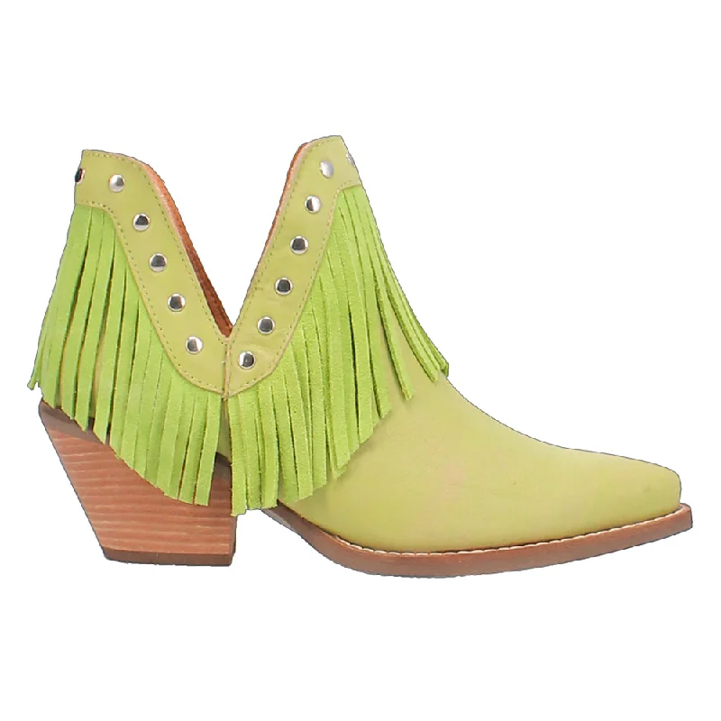 Style Without Limits Fine N' Dandy Fringe Snip Toe Cowboy Booties