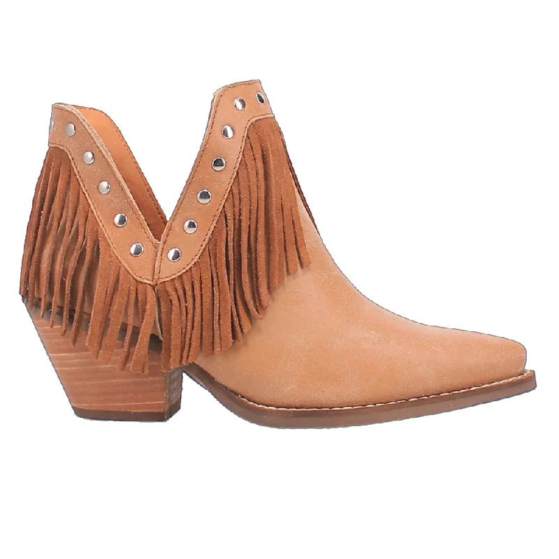 Fast Fashion Favorites Fine N' Dandy Fringe Studded Snip Toe Cowboy Boots