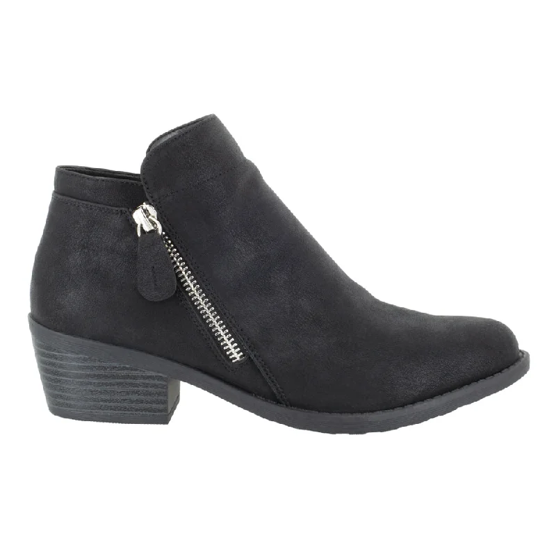 You'Ll Love Us Because Gusto Zippered Booties