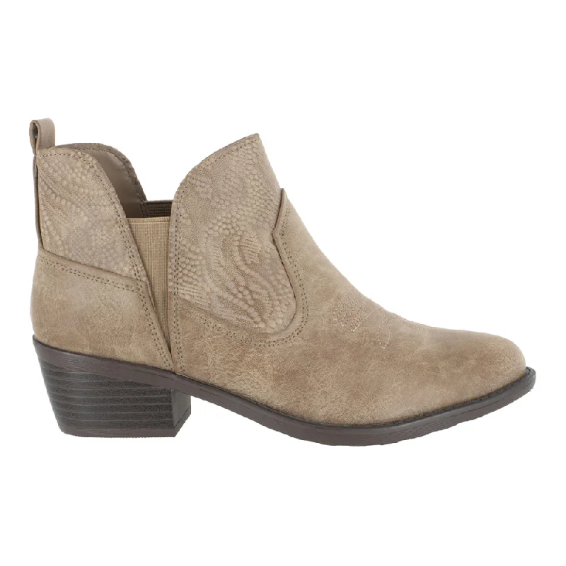 Durable Fashion Picks Legend Round Toe Western Booties