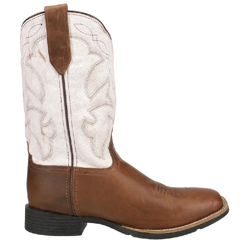 Elevated Casual Discounts Monterey Embroidered Square Toe Cowboy Boots