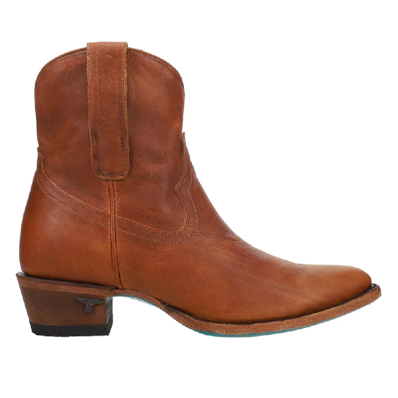 Stylish Looks Plain Jane Round Toe Cowboy Booties