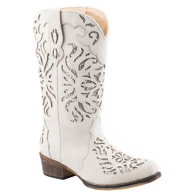 All-Season Shoes Deal Riley Glitz Snip Toe Cowboy Boots