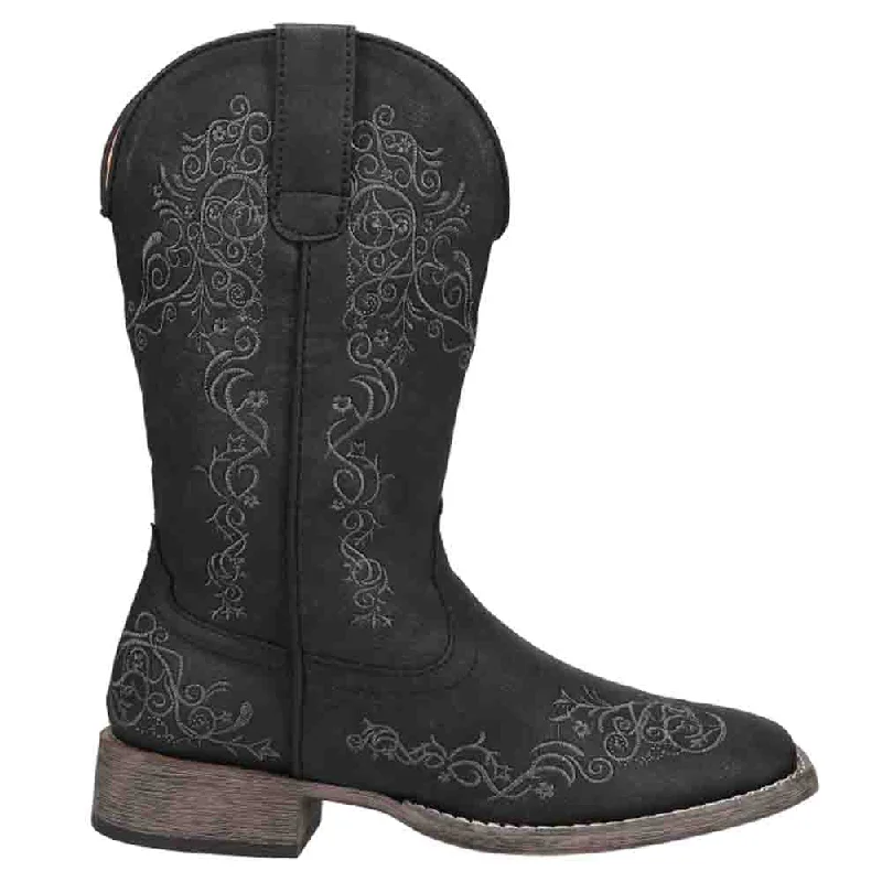 Must-Have Boots Sale Riley Scroll Embroidered Snip Toe Cowboy Boots