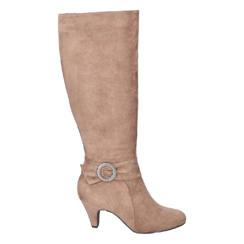 Elegant Evening Shoes Deal Rima Round Toe Zippered Boots