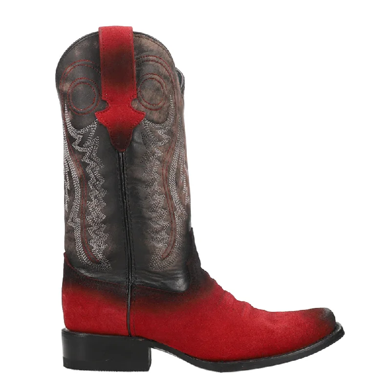 Trendy Boots Discount Roughrider Embroidered Narrow Square Toe Cowboy Boots