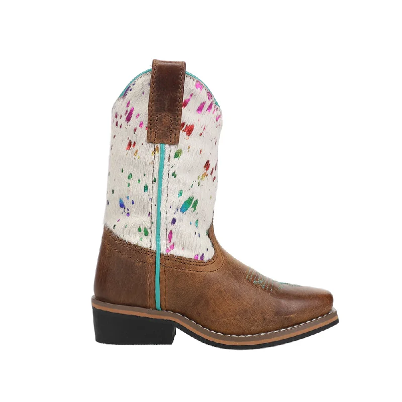 Flash Sales Rumi Square Toe Cowboy Boots (Little Kid-Big Kid)