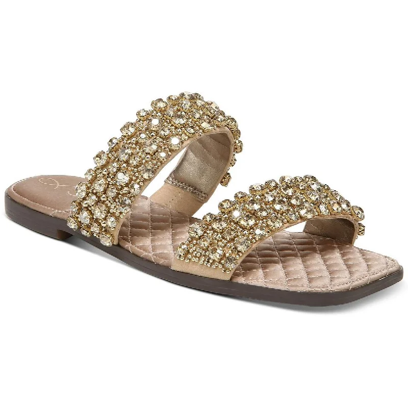 Sam Edelman Womens Ezel Embellished Slide Sandals