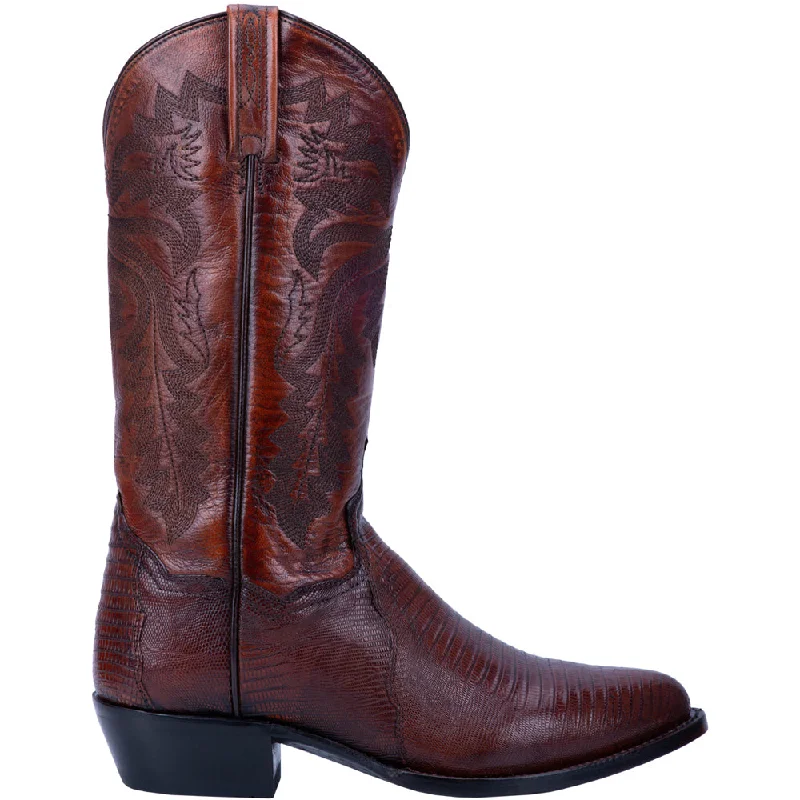 Everyday Shoes Promotion Winston Lizard Embroidered Round Toe Cowboy Boots