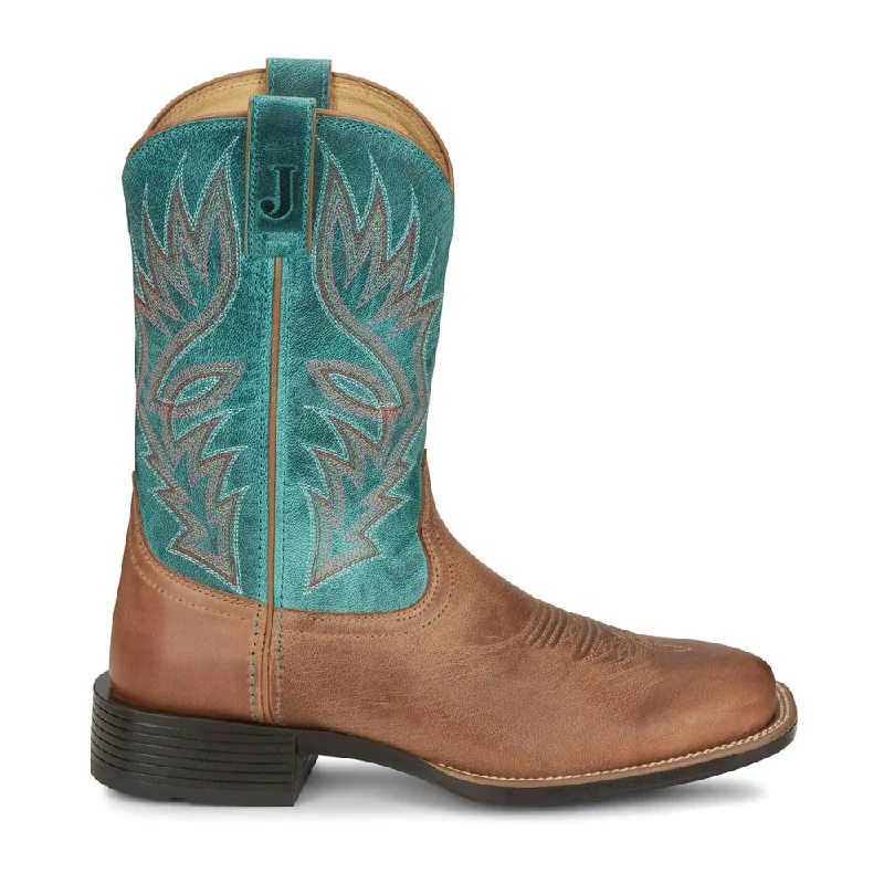 Sustainable Footwear Sale Zeke Wide Square Toe Cowboy Boots