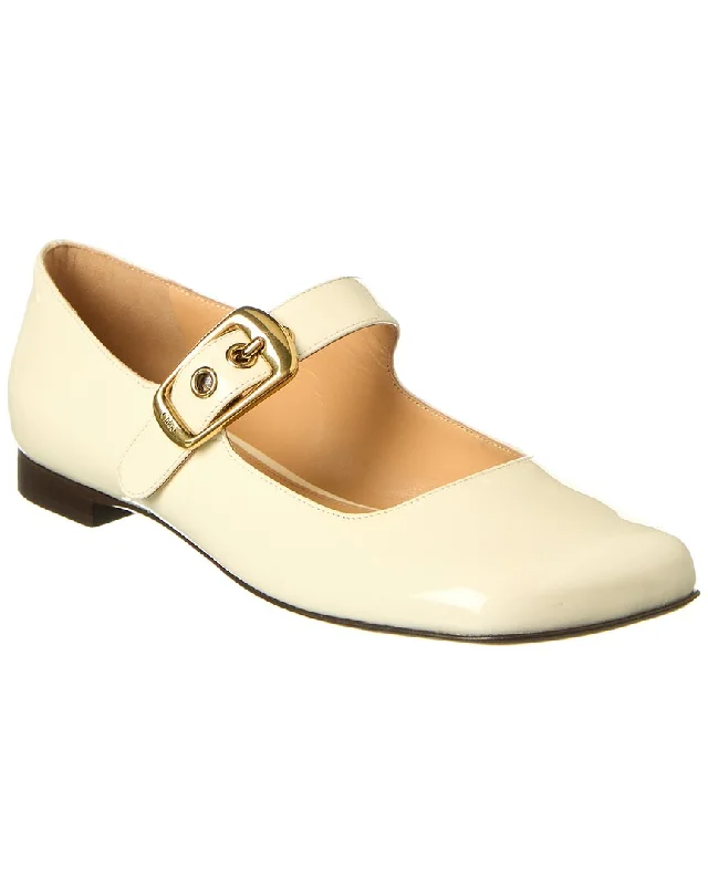 Chloé Polly Patent Ballerina Flat