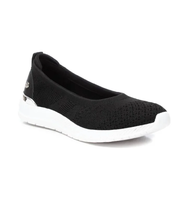 Comfortable Shoes Promotion Women's Ballet Flats Shoes In Black