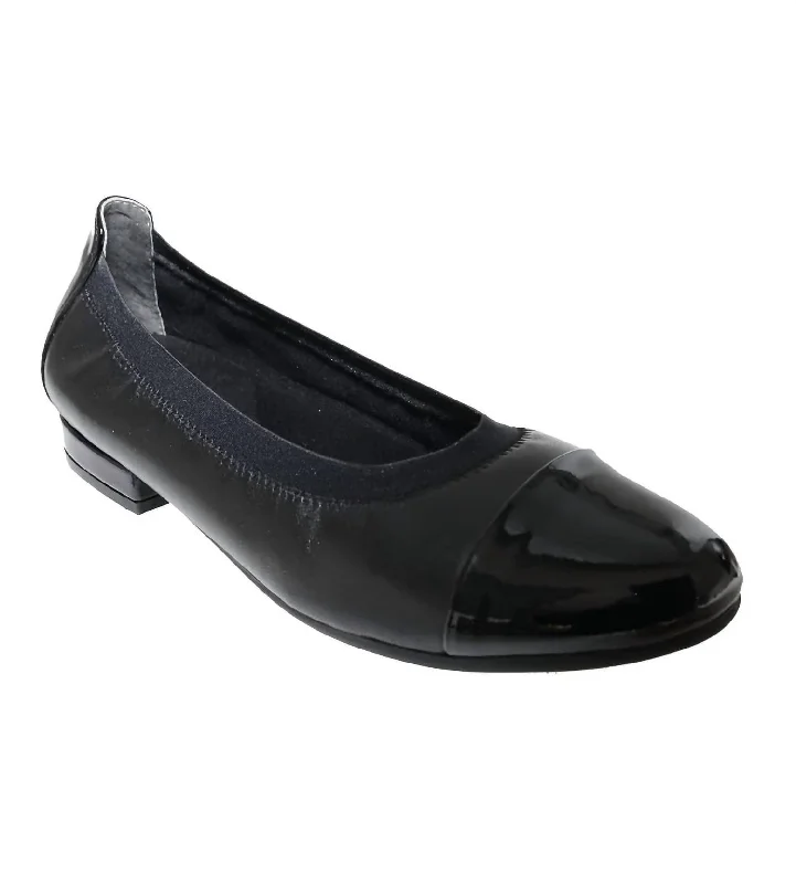 Best Shoe Deals Women's Nicole Flats - Wide Width In Black