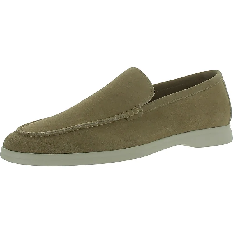 Zanzara Womens Faux Suede Slip On Loafers