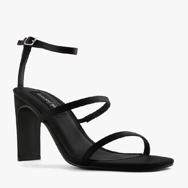 ROCCY BLACK SATIN