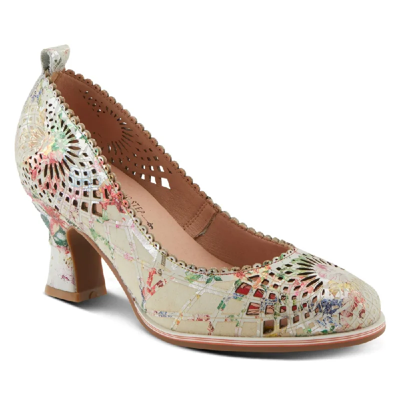 L'Artiste by Spring Step Adoravel Bone Multi Pump (Women's)