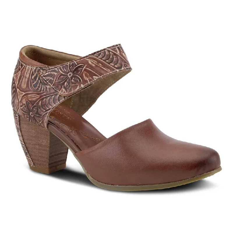 L'Artiste By Spring Step Toolie Brown Leather (Women's)