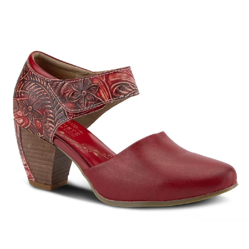 L'Artiste By Spring Step Toolie Red Leather (Women's)