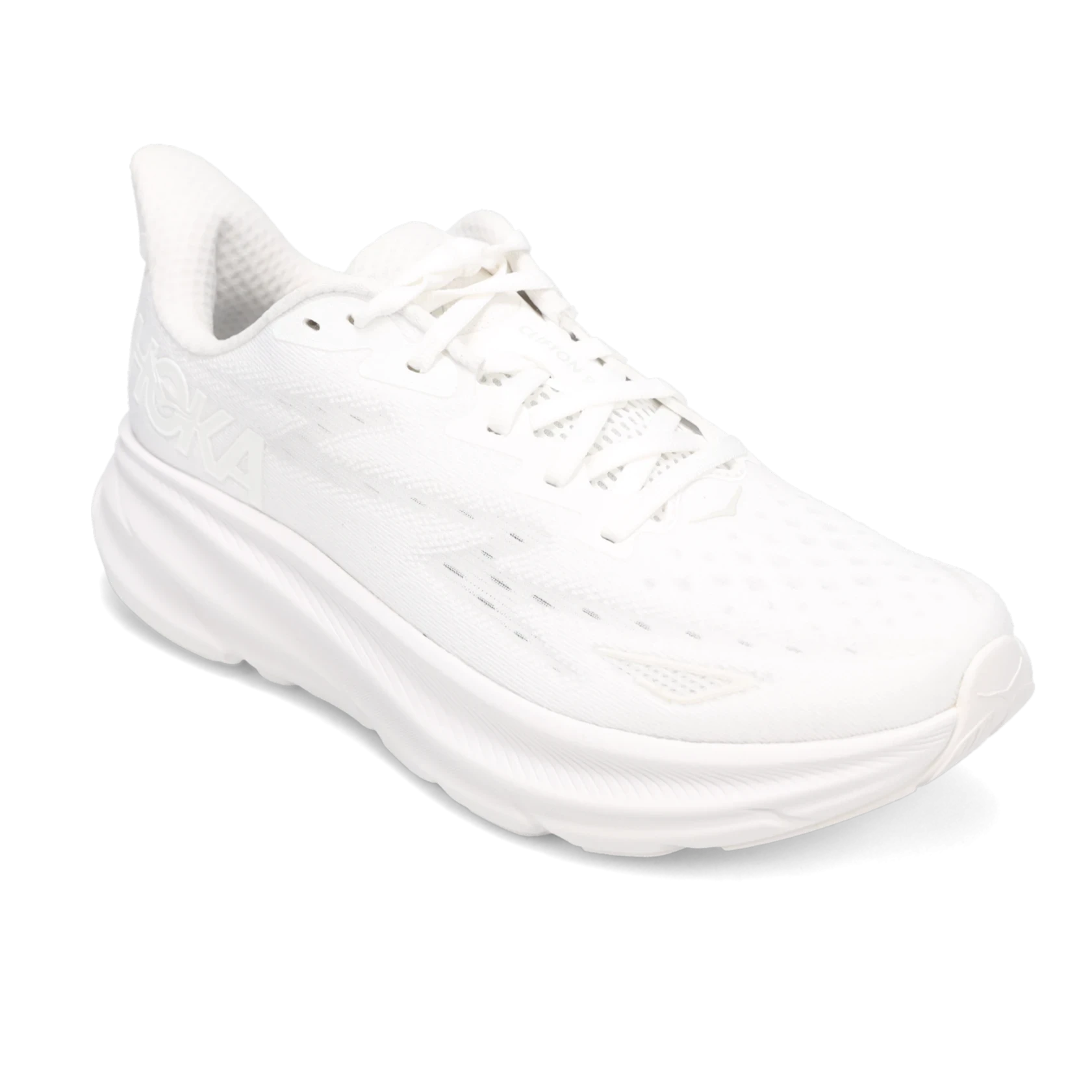 Women's Clifton 9 White/White