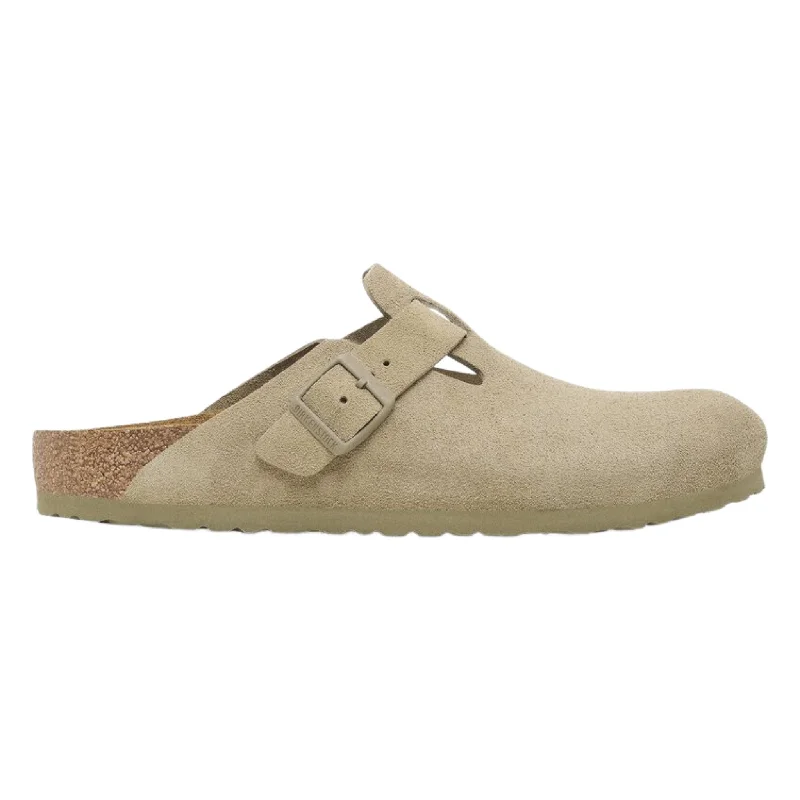 Birkenstock Boston Soft Footbed - Faded Khaki