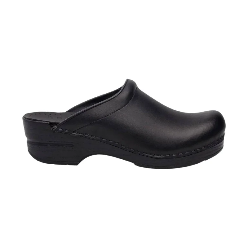 Dansko Women's Sonja Clog - Black Cabrio