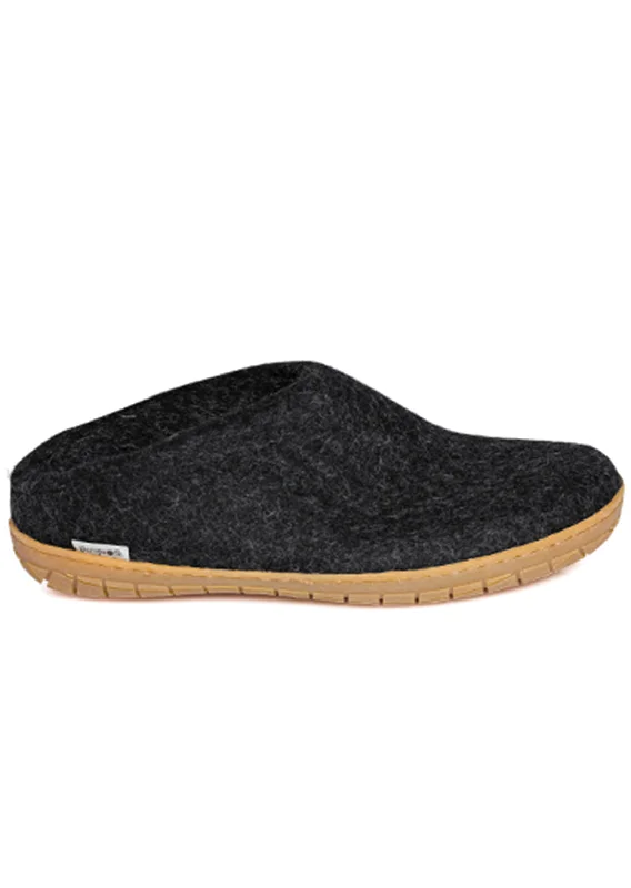 Glerups Unisex Natural Rubber Open Heel Slippers