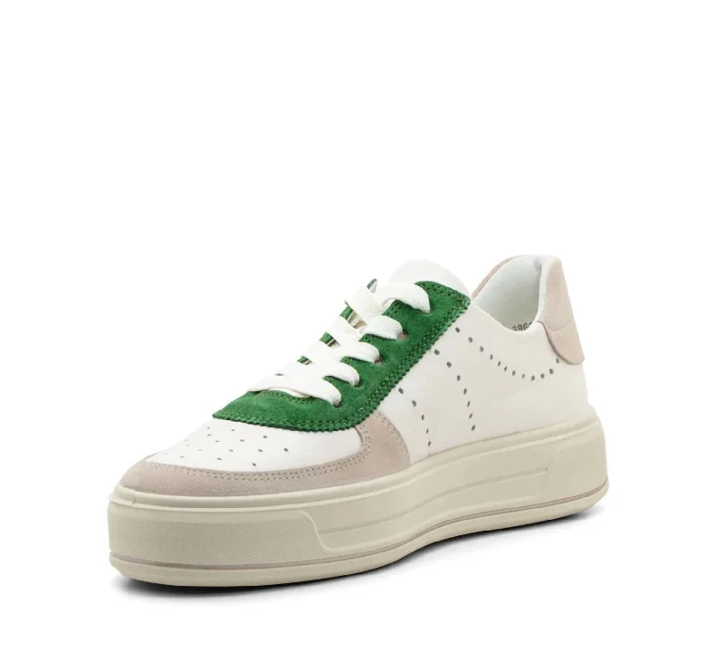 Women's Calgary Sneakers In Shell/cream/grass