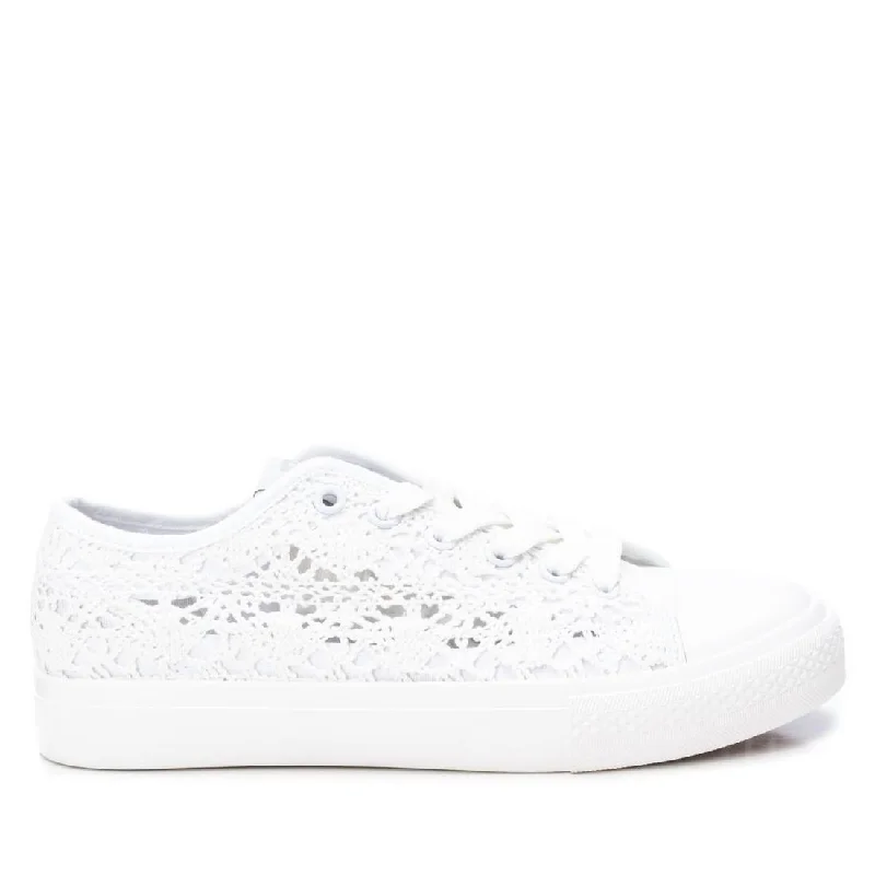 Women's Crochet Lace-Up Sneakers By XTI_